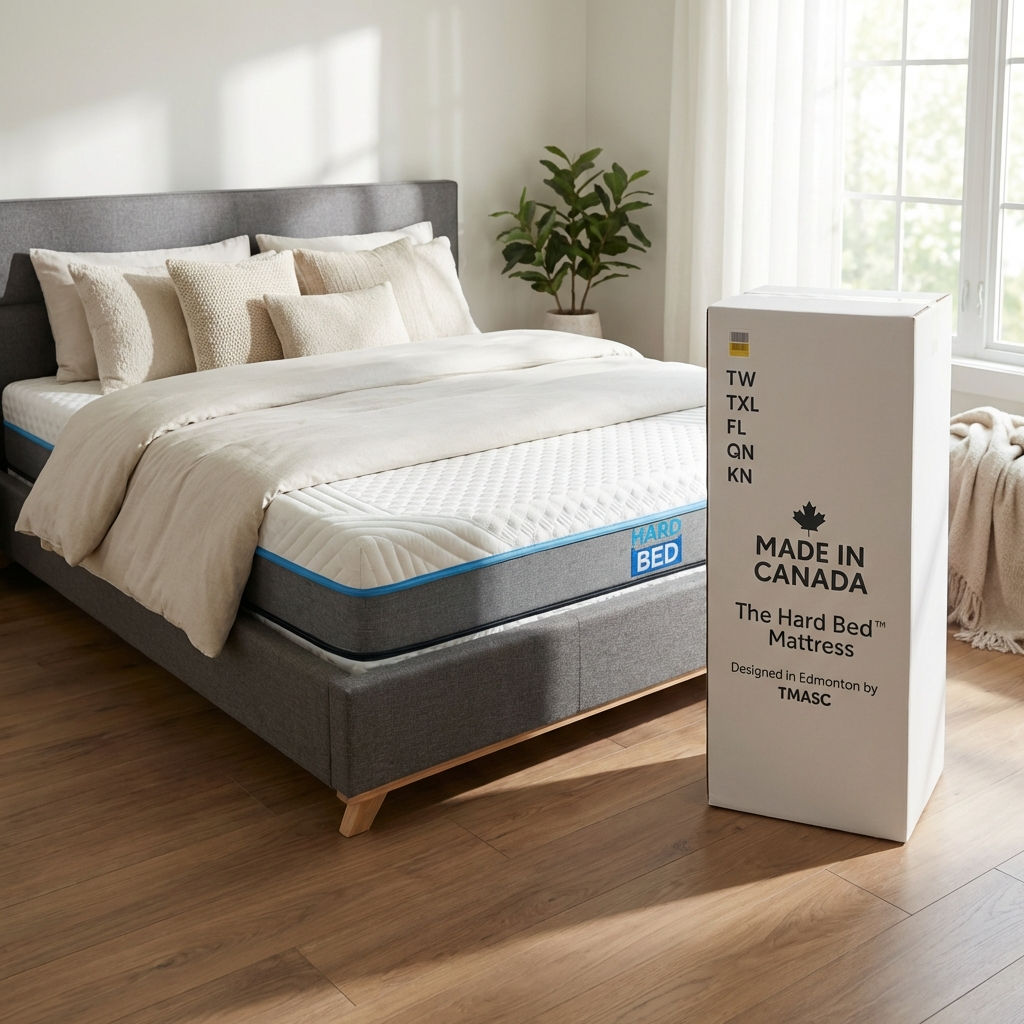 The Hard Bed™ Mattress | Extra-Firm Bed in a Box – Hard Bed Canada