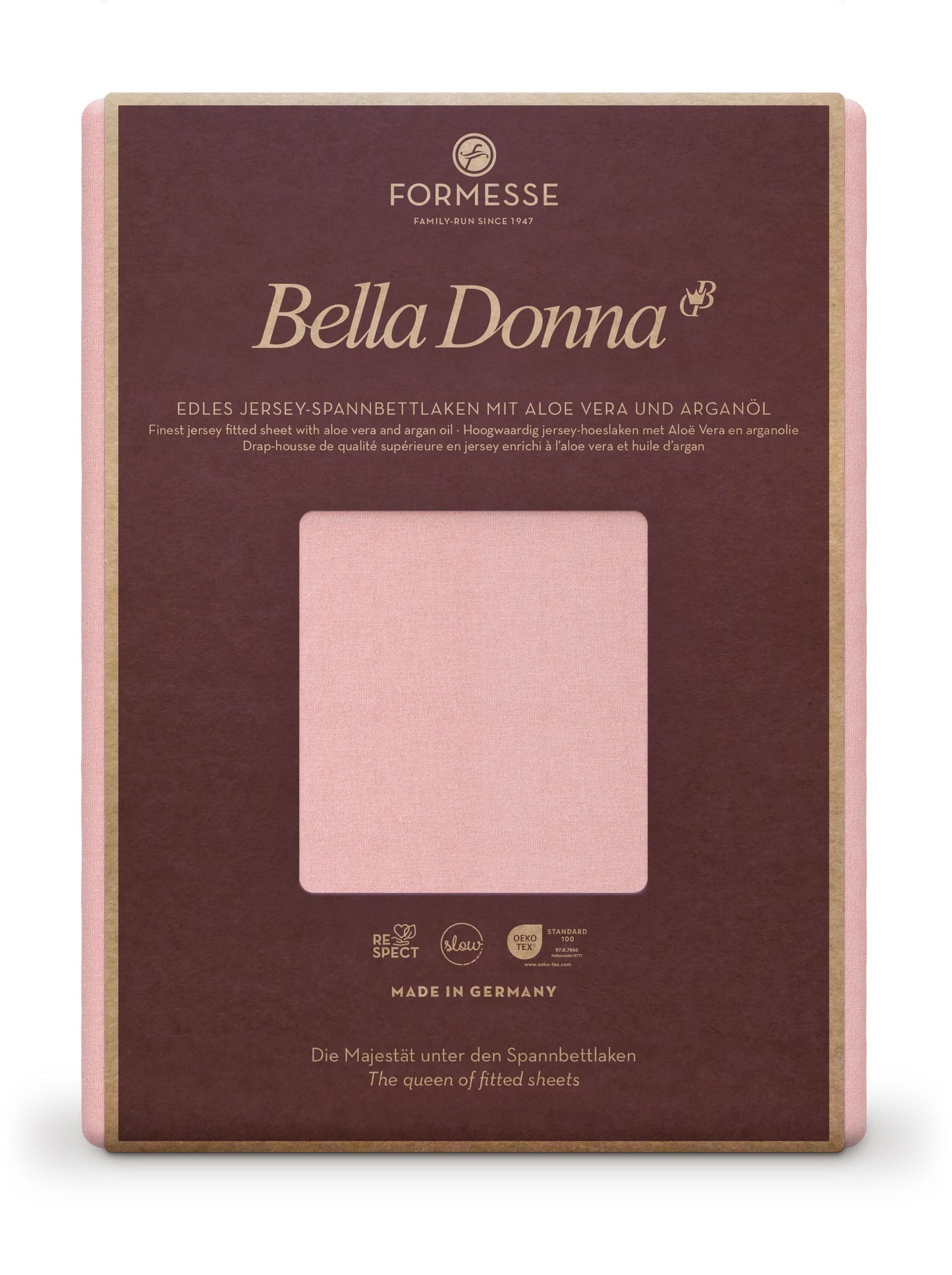 Bella Donna Jersey Fitted Sheets